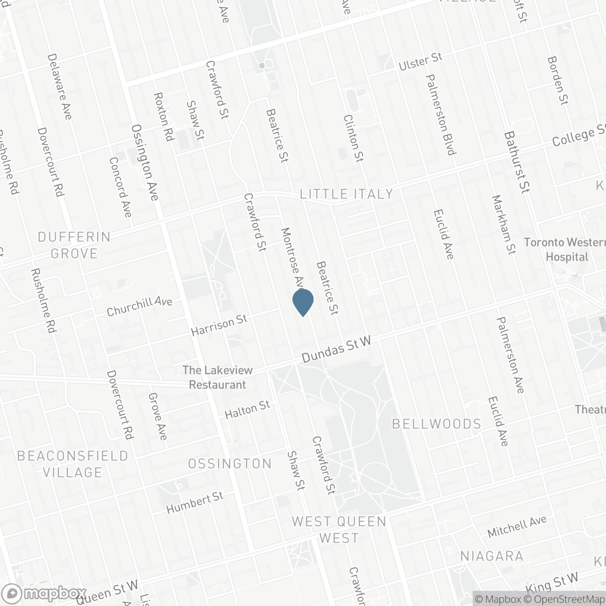 68 MONTROSE AVENUE, Toronto, Ontario M6J 2T7